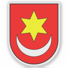 Jackande av arm av Sveti Ivan Zelina, Kroatien Klistermärken