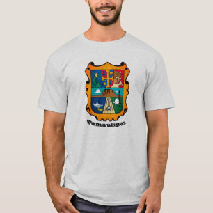 Jackande av Arm av Tamaulipas (delstat), Mexiko T- T Shirt