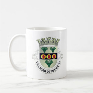 Jackande av Arm av Vila Nova de Famalicão, PORTUGA Kaffemugg