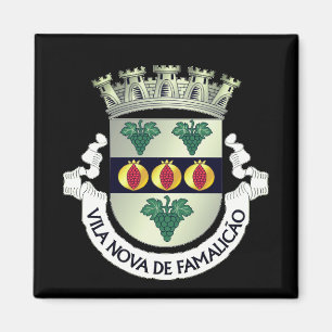 Jackande av Arm av Vila Nova de Famalicão, PORTUGA Magnet