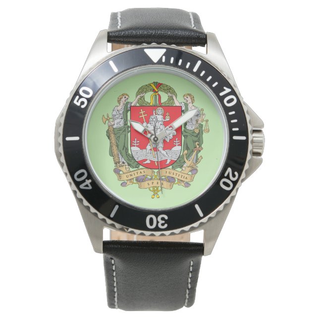 Jackande av arm av Vilnius, Litauen Watch Armbandsur (Framsida)
