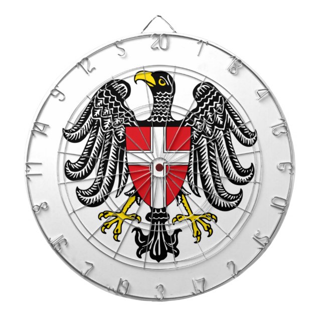 Jackande av Arm av Wien (Österrike) Darttavla (Framsidan)