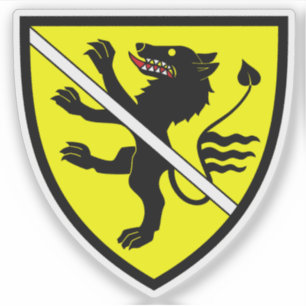 Jackande av arm av Wolfsberg, Kärnten, Österrike Klistermärken