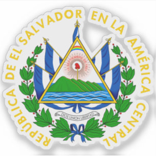 Jackande av arm El Salvador Klistermärken
