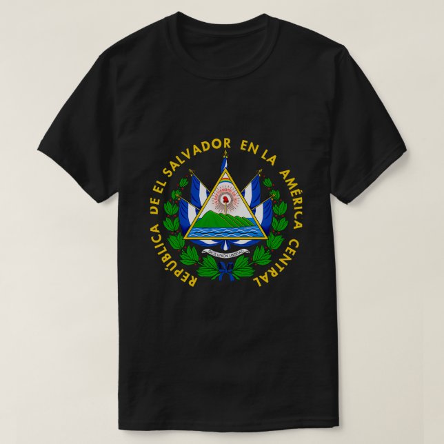 Jackande av arm El Salvador T Shirt (Design framsida)