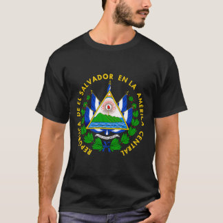 Jackande av arm El Salvador T Shirt