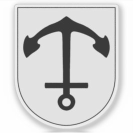 Jackande av arm från kommunen Norrtälje, Sverige Klistermärken