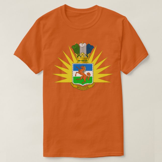 Jackande av arm från Republiken Molossia T Shirt (Design framsida)