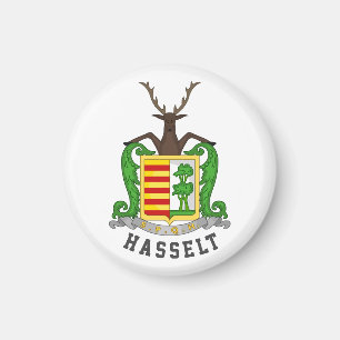 Jackande av Arm Hasselt, Belgien Magnet