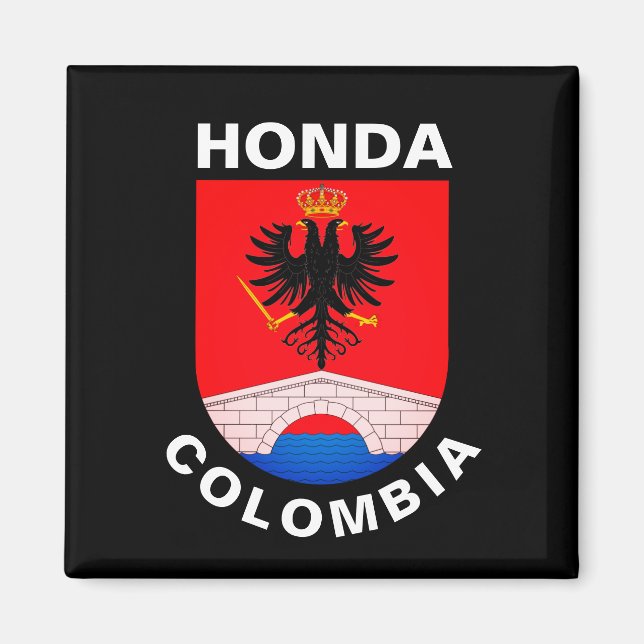 Jackande av Arm Honda (Tolima), Colombia Magnet (Framsidan)