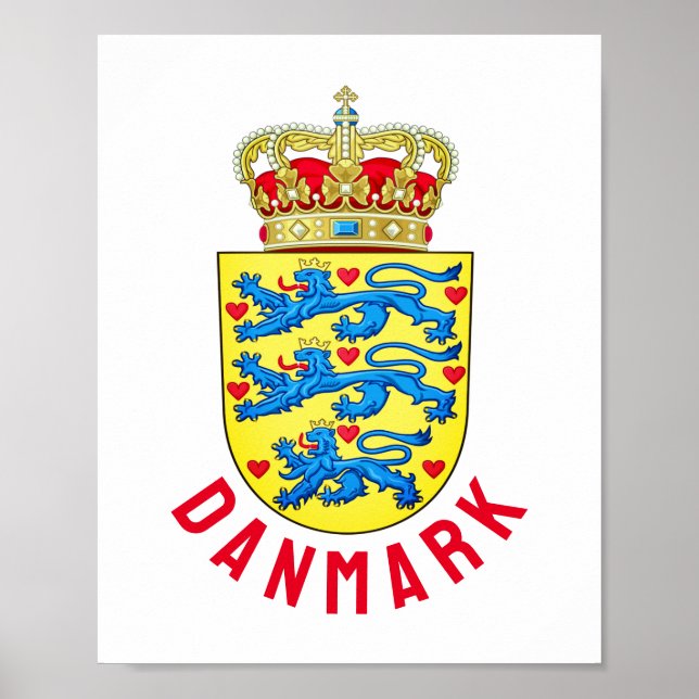 Jackande av Arm i Danmark Poster (Framsidan)