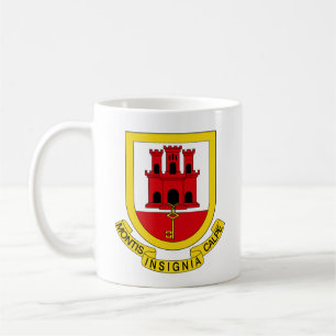 Jackande av Arm i Gibraltar Kaffemugg