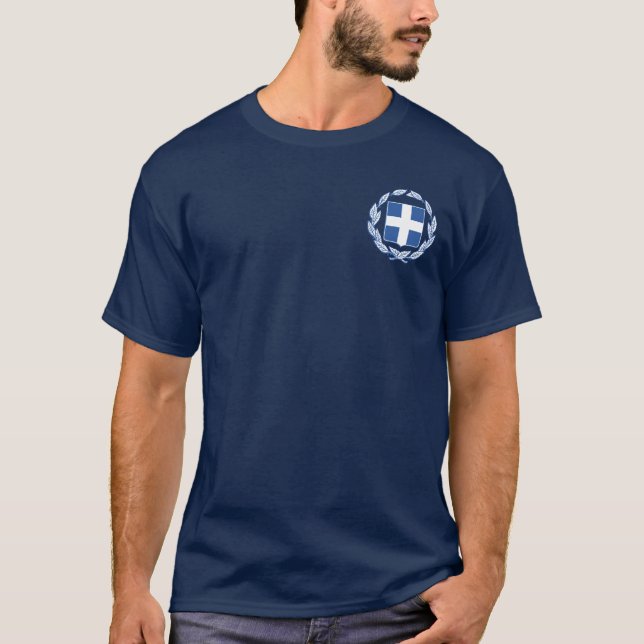 Jackande av arm i Grekland T Shirt (Framsida)