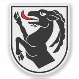 Jackande av arm i Interlaken-distriktet, Schweiz Klistermärken