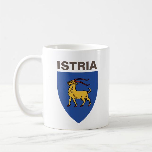 Jackande av Arm Istrien Kaffemugg (Vänster)