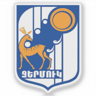 Jackande av arm Jermuk, Republiken Armenien Klistermärken