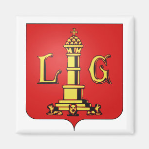 Jackande av Arm Liège, Belgien Magnet