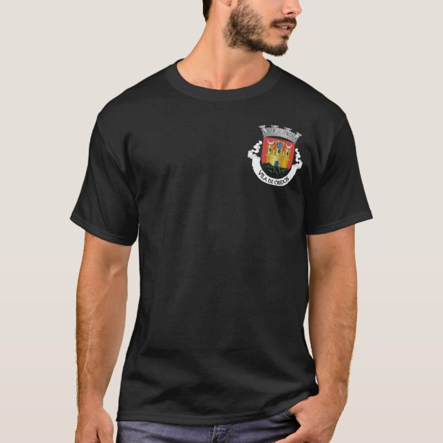 Jackande av Arm of Óbidos, Portugal T Shirt (Framsida)