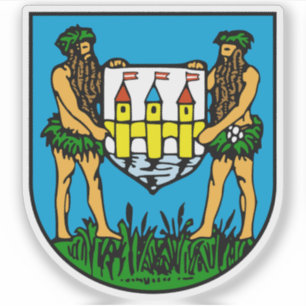 Jackande av arm Schwechat, Österrike Klistermärken