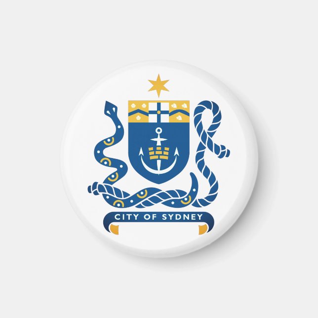 Jackande av Arm Sydney, Australien Magnet (Framsidan)