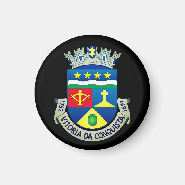 Jackande av Arm Vitória da Conquista (BRAZIL) Magnet (Framsidan)