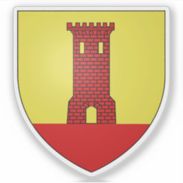 Jackande av arm Vitrolles, Bouches-du-Rhône Klistermärken