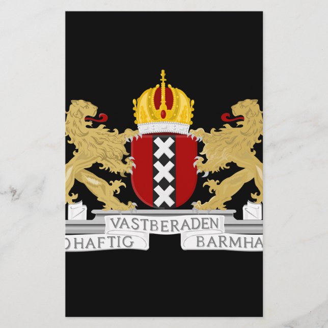 Jackande av armen från Amsterdam Brevpapper (Framsida)
