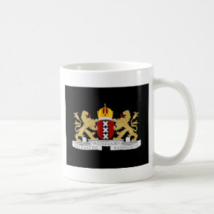 Jackande av armen från Amsterdam Kaffemugg