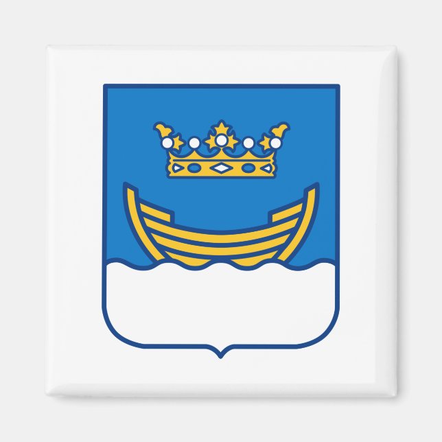 Jackande av Armen Helsingfors (Finland) Magnet (Framsidan)