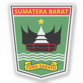 Jackande av armen i provinsen Väster Sumatra, Indo Klistermärken