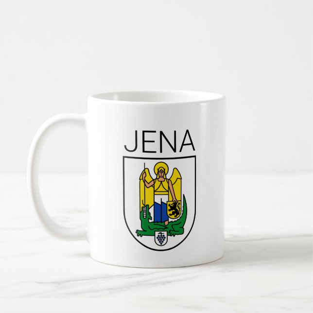 Jackande av Armen Jena-Thüringen, TYSKLAND Kaffemugg (Vänster)