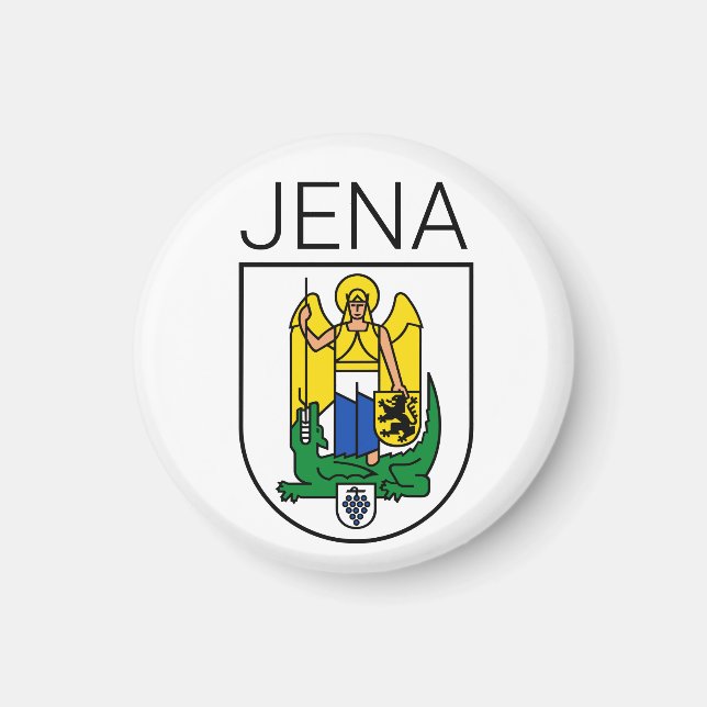 Jackande av Armen Jena-Thüringen, TYSKLAND Magnet (Framsidan)
