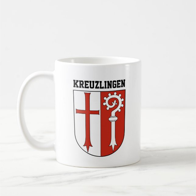 Jackande av Armen Kreuzlingen, Schweiz Kaffemugg (Vänster)