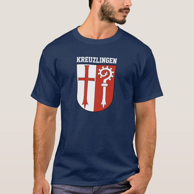 Jackande av Armen Kreuzlingen, Schweiz T Shirt (Framsida)