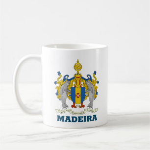 Jackande av Armen Madeira, Portugal Kaffemugg