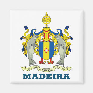 Jackande av Armen Madeira, Portugal Magnet