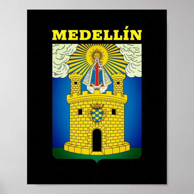 Jackande av Armen Medellín, Colombia Poster (Framsidan)
