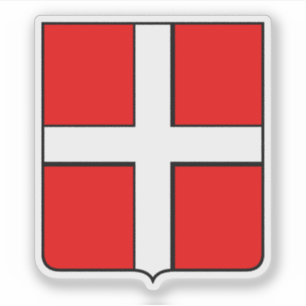 Jackande av armen Mendrisio, Schweiz Klistermärken