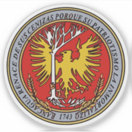 Jackande av armen Rancagua, Chile Klistermärken