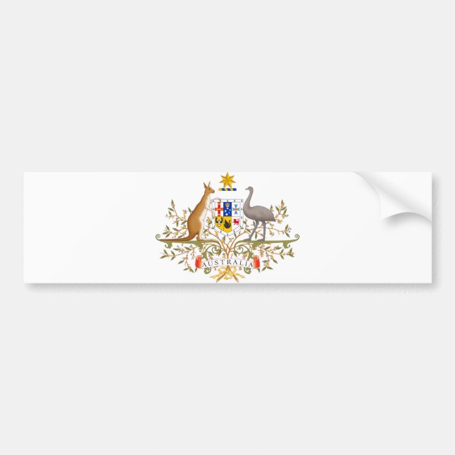 Jackande av Australiens Arm Bildekal (Framsidan)