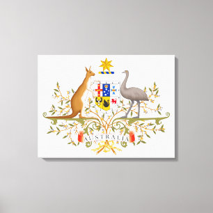 Jackande av Australiens Arm Canvastryck