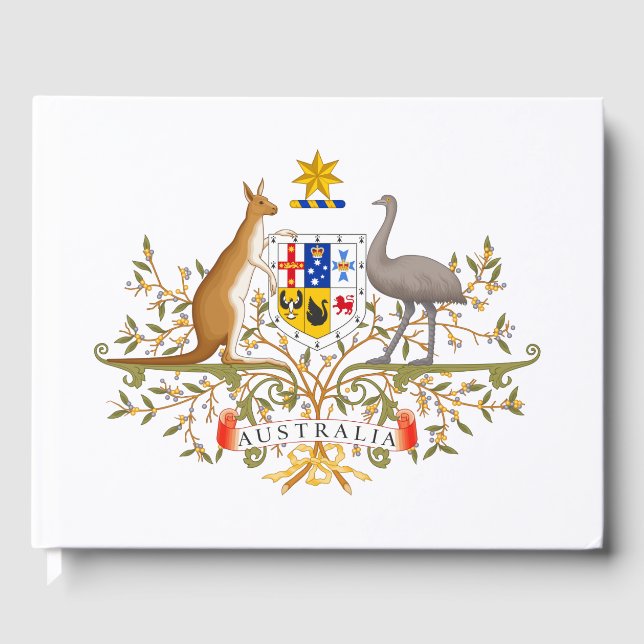 Jackande av Australiens Arm Gästböcker (Framsida)
