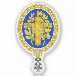 Jackande av Franskens arm Klistermärken