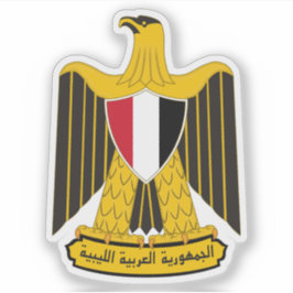 Jackande av Libyen (1969-1972) Klistermärken