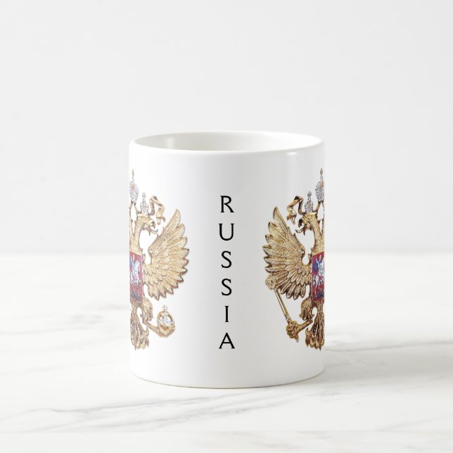 Jackande av Rysslands arm Kaffemugg (Center)