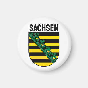 Jackande av Sachsen (Sachsen), TYSKLAND Magnet