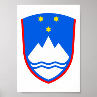 Jackande av Sloveniens arm Poster