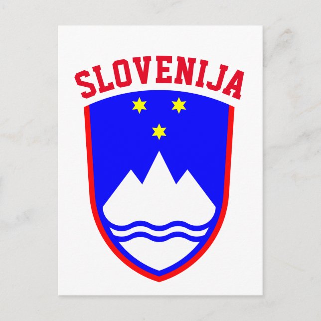 Jackande av SLOVENIENS Arm Vykort (Framsida)