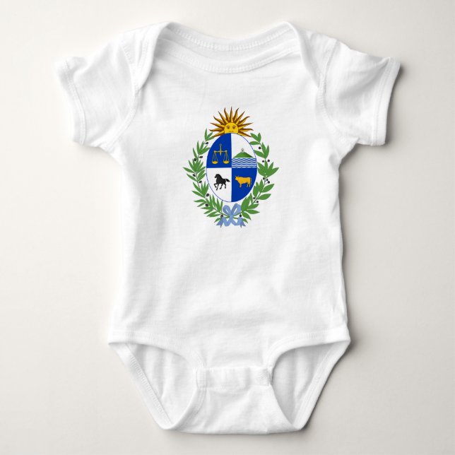 Jackande av Uruguay-Armen T Shirt (Framsida)