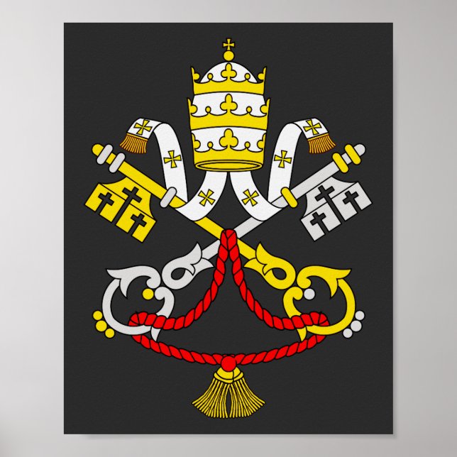 Jackande av Vatikanstadens arm Poster (Framsidan)